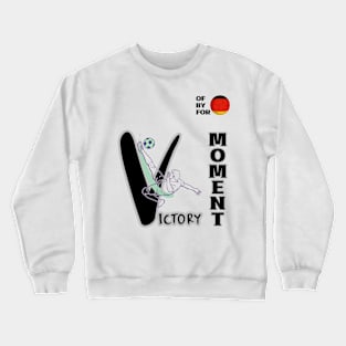 Dynamic Germany Football Player Pose V2-3 Crewneck Sweatshirt